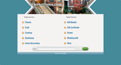 Desktop Screenshot of luckybottoms.com